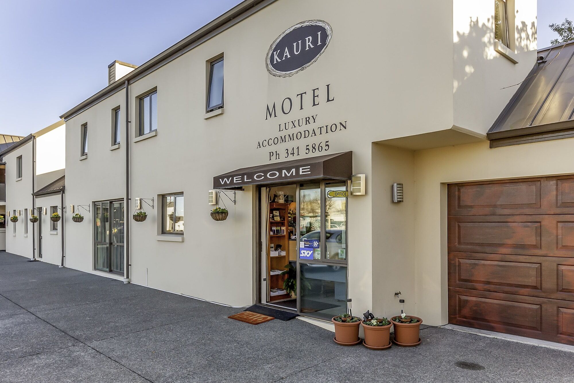 Kauri Motel On Riccarton Крайстчерч Екстер'єр фото